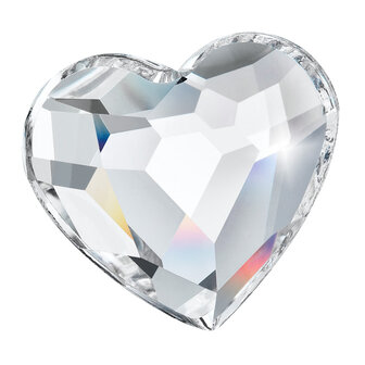 Preciosa Heart MAXIMA - Crystal HF 00030 (6 mm) per 288 stuks