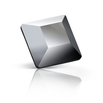 Preciosa Square MAXIMA - Jet Hematite HF 23980 (3 x 3 mm) per 1440 stuks