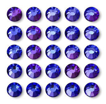 Preciosa Chaton Rose MAXIMA - Crystal Heliotrope 295 Hel DF 00030 (SS30) per 288 stuks