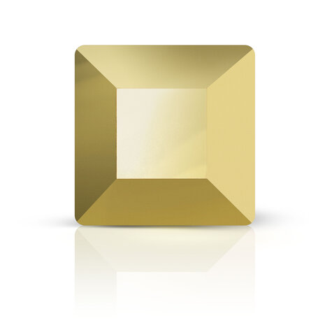 Preciosa Square MAXIMA - Crystal Aurum HF 00030 (6 x 6 mm) per 288 stuks