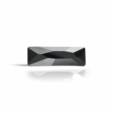 Preciosa Slim Baguette MAXIMA - Jet U 00030 (12 x 4 mm) per 144 stuks